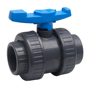 PVC kuleventil gjeng til hagedam