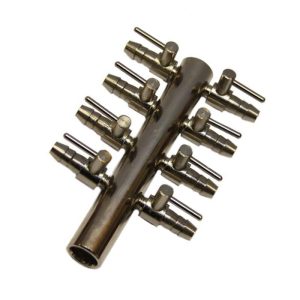 Manifold 8-port metall 8MM