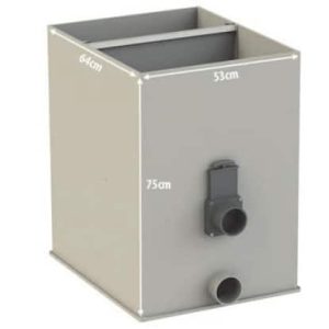 UltraSieve Low L 300 – Forfilter tre inntak til hagedam