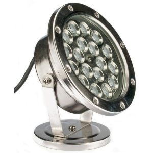 LED spot metall 18W varmhvit