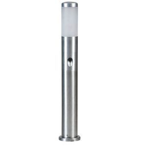 Alu LED-stolpe m/sidelys 75cm