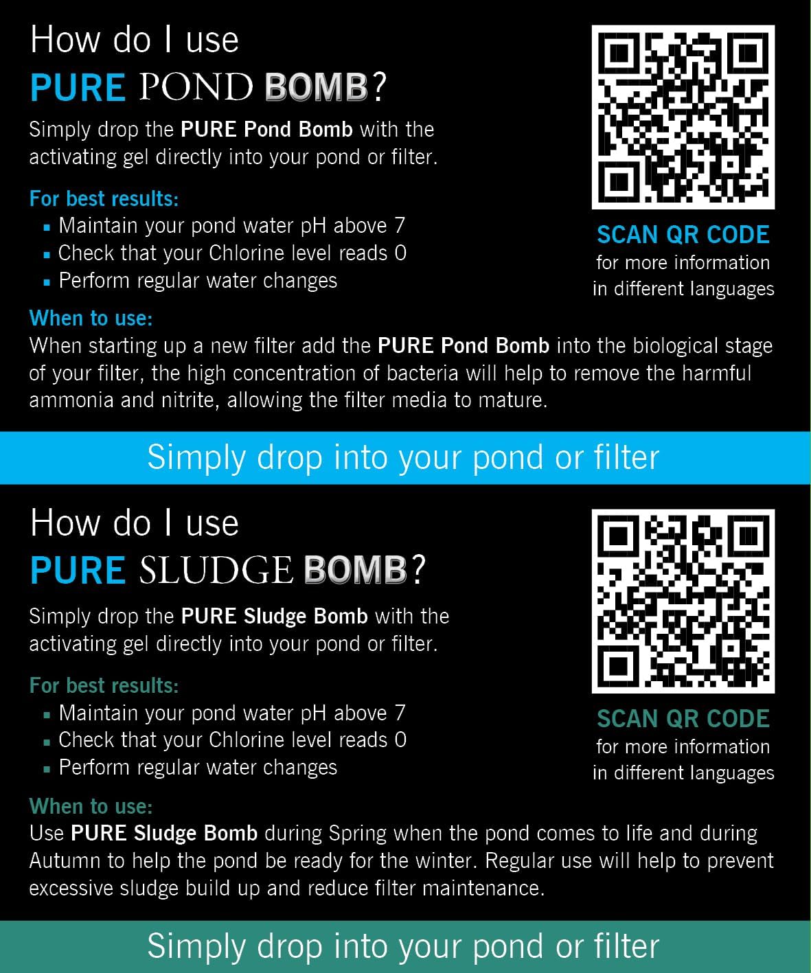 Pure Duo Pack 20.000l til hagedam