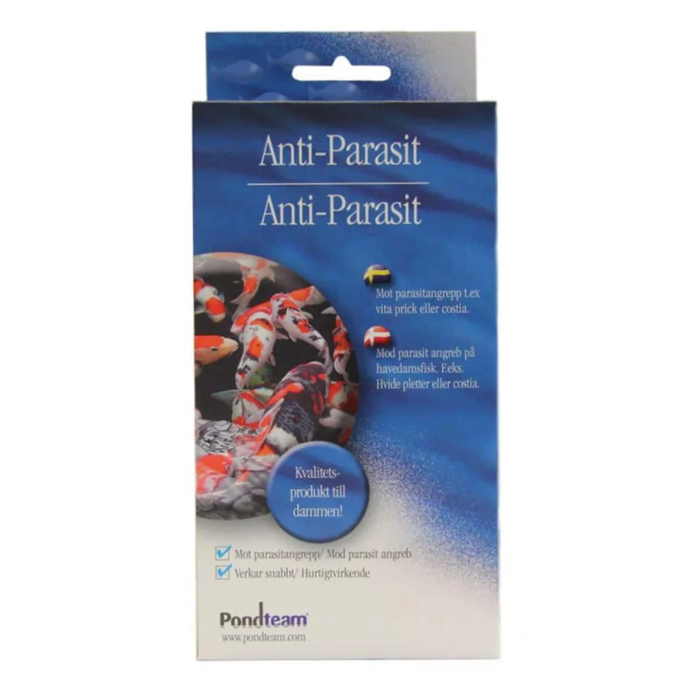 Pondteam Anti Parasitt eske mot parasitter på damfisk