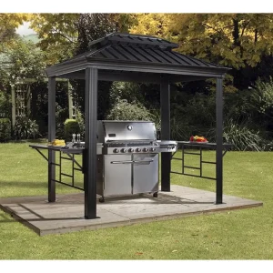 Messina BBQ-pergola 5 kvm med grillplass