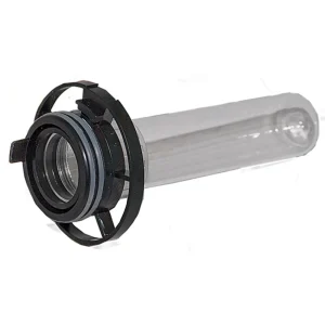 CombiClear 2500 kvartsglass med krage til UV-enheten i studio