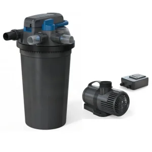 OASE FiltoClear filterpakke med trykkfilter og pumpe i studio