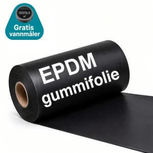 EPDM gummifolie til hagedam – gratis vannmåler