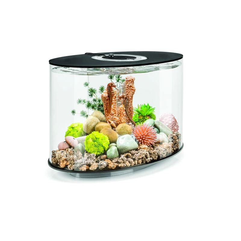 biOrb LOOP MCR sort ovalt akvarium 15 liter