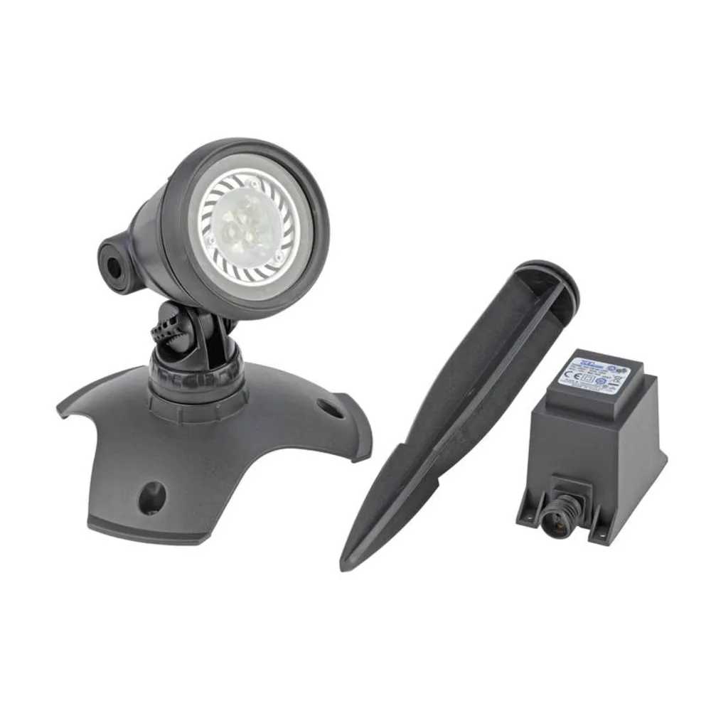 OASE LunAqua 3 LED Set 1 med én spot, jordspyd og transformator