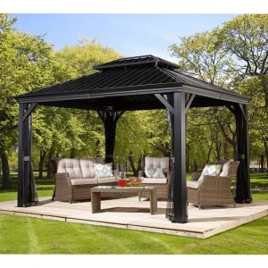 Messina pergola 18 kvm i hagen