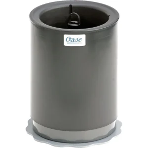 OASE AquaSkim Gravity skimmer i grå sylinder med flytekant for 110 mm gravitasjonsanlegg