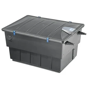 OASE BioTec ScreenMatic² 40000 gjennomstrømsfilter med blå klemmer sett skrått