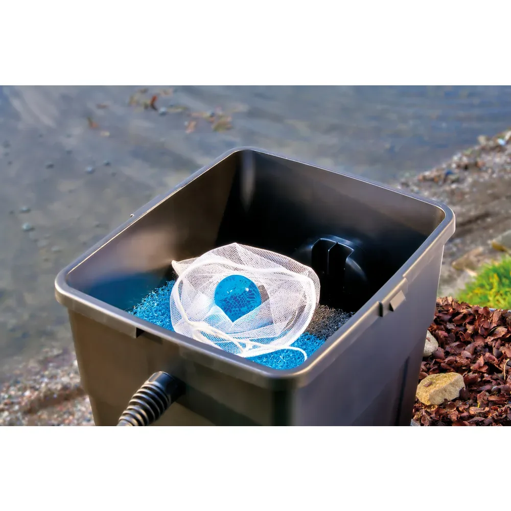 OASE DuoBoost 5 cm pellets sett tett på