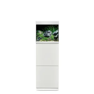 OASE HighLine 125 hvit komplett akvarium med underskap