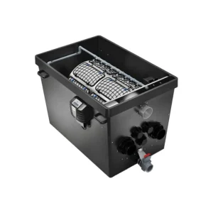 OASE ProfiClear Premium XL trommelfilter for pumpedrift sett ovenfra med trommel og spylerør