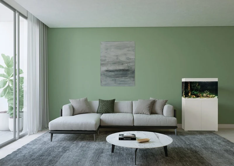 StyleLine 175 hvit i stuen