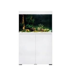 OASE StyleLine 175 hvit komplett akvarium med underskap