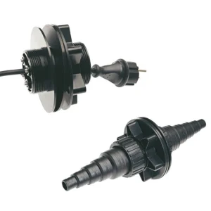 Oase Tradux gjennomføringer for kabel med støpsel og for slange gjennom vegg eller lokk