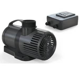 Pontec PondoMax Eco Control filterpumpe med separat kontrollboks og display i studio