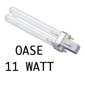 OASE UV-pære 11 W, kort dobbel glassrørpære med topinners G23-sokkel