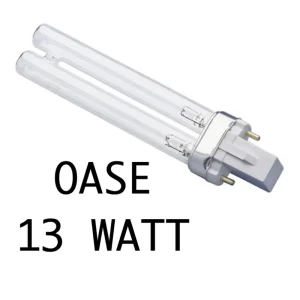 OASE UV-pære 13 W, kort dobbel glassrørpære med topinners G23-sokkel
