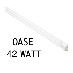 OASE UV-pære 42 W, lang dobbel glassrørpære med firepinners sokkel