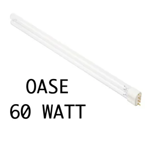 OASE UV-pære 60 W, lang dobbel glassrørpære med firepinners sokkel