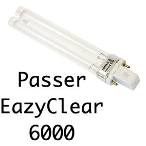 UV-pære til EasyClear 6000, dobbel glassrørpære med topinners sokkel