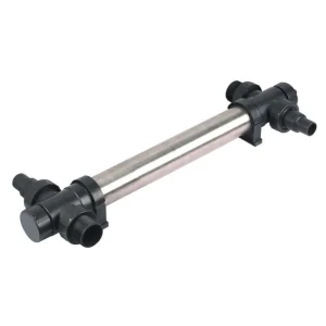AquaForte Midi Power UV-C 75W UV-filter i rustfritt stål med koblinger