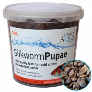 Silk Worm 300 gram – tørkede silkeormer til koi