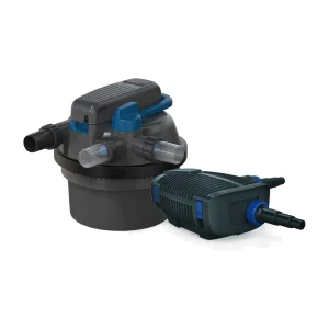 OASE FiltoClear 5000 trykkfilter og filterpumpen OASE AquaMax Eco Premium 5000 i Filterpakke FiltoClear 5000