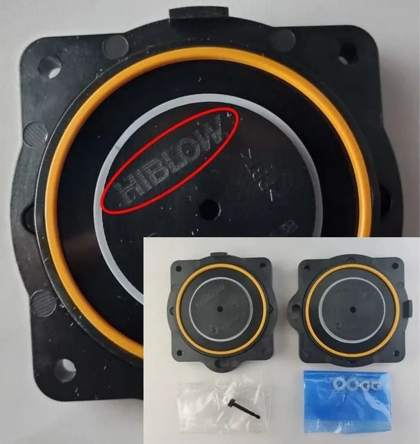 Originalt membransett til HiBlow HP-100 og HP-120 med to membraner og pakninger