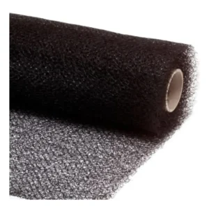 Nylonmatte 100 cm rullet ut, plantematte i nylon til kanten av hagedammen