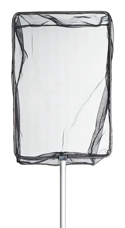 OASE algehåv stor med rektangulært nett på 38 × 26 cm og teleskopskaft i aluminium