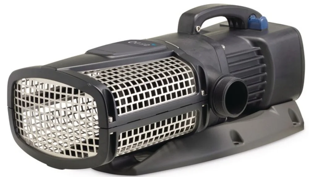 Filterkurv og bærehåndtak på OASE AquaMax Eco Expert 20000/12 V