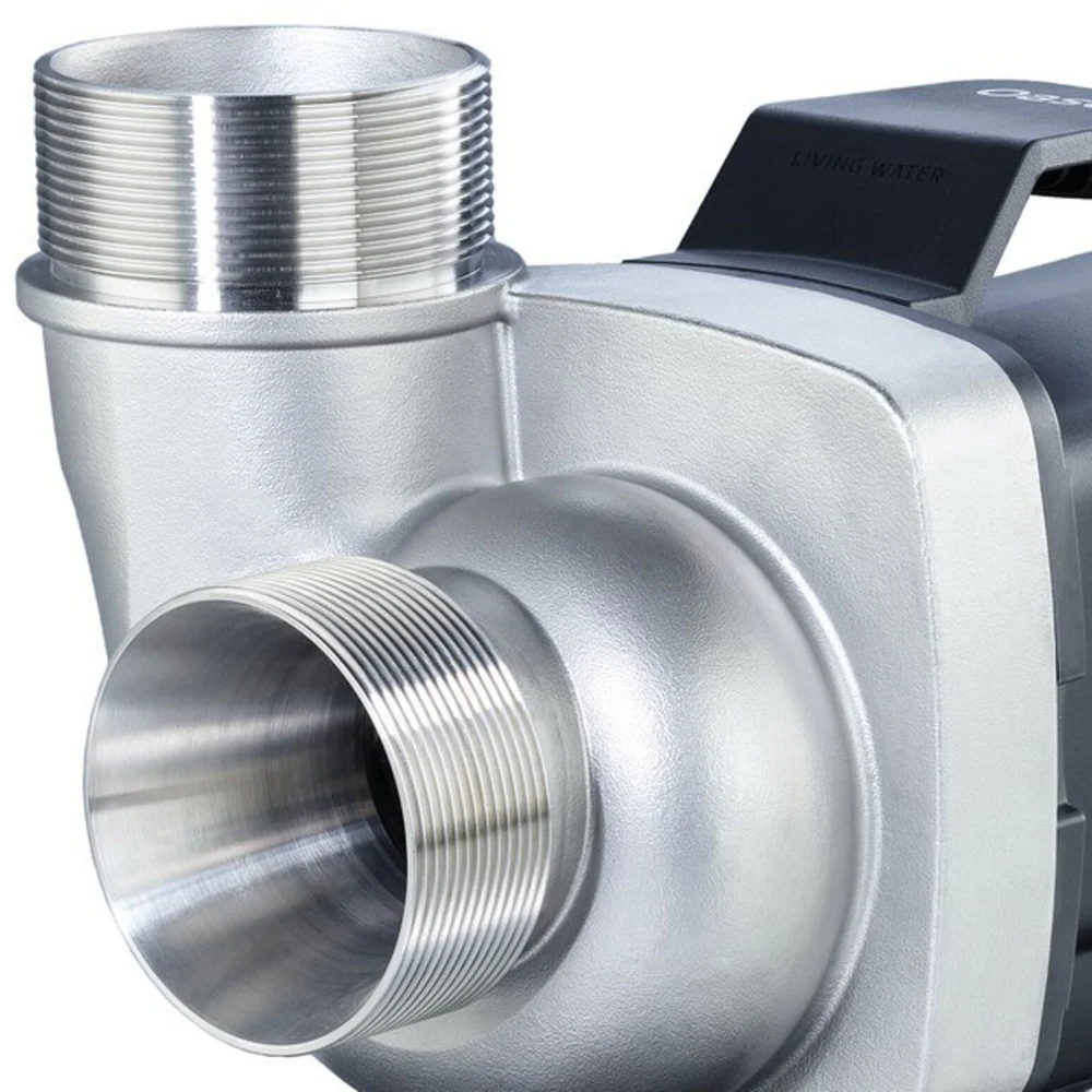 Pumpehuset i rustfritt stål på OASE AquaMax Eco Titanium 33000