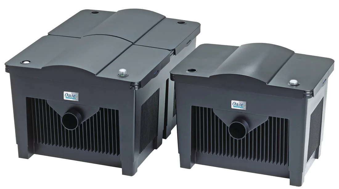OASE BioSmart 36000 og BioSmart 18000 flowfiltre side om side