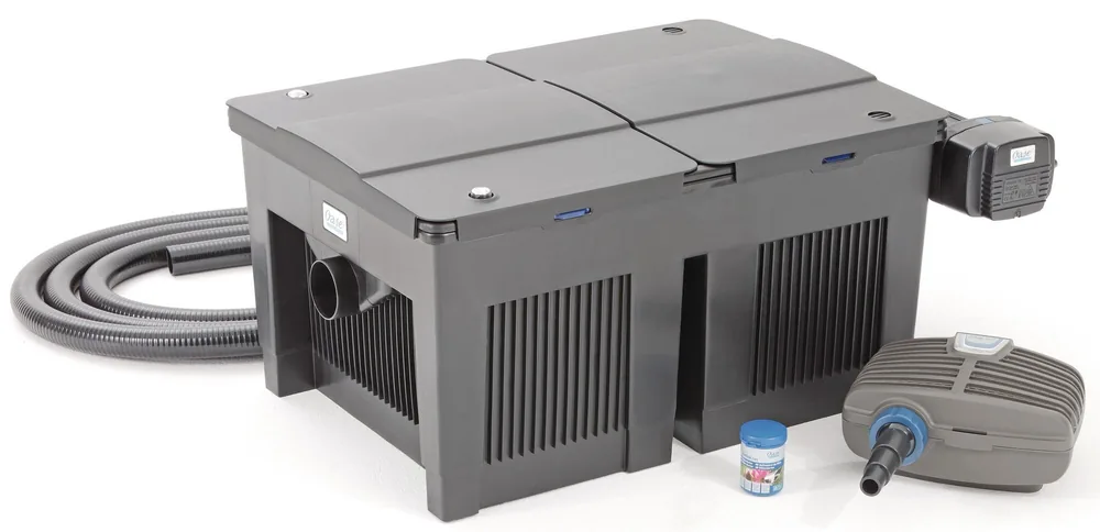 Filterpakke BioSmart 24000 med flowfilter, Vitronic UV-C, AquaMax-pumpe, slange og BioKick