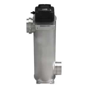 OASE Bitron Premium 60W UV-C-filter i rustfritt stål med ett lampehode
