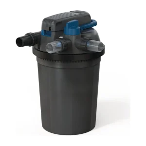 OASE FiltoClear 19000 trykkfilter til hagedam med lokk, håndtak og slangetilkoblinger