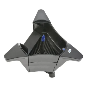 OASE SwimSkim 50 flytende skimmer med tre flytearmer og filterkurv