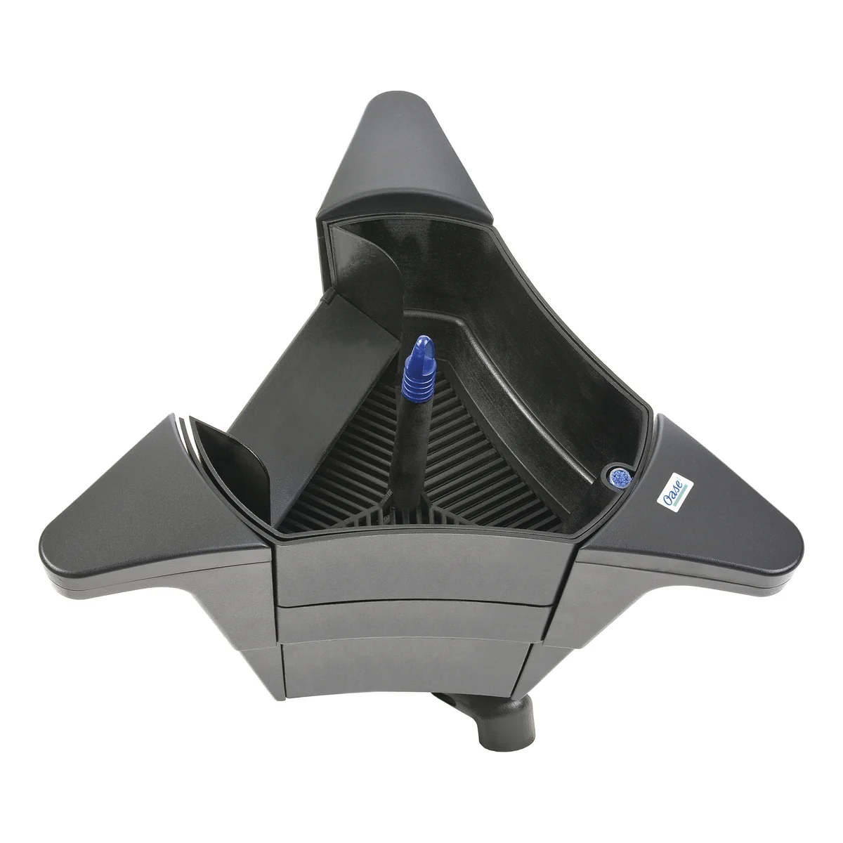 OASE SwimSkim 50 flytende skimmer med tre flytearmer og filterkurv